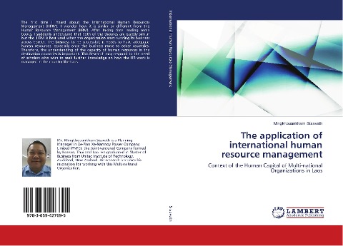 The application of international human resource management: Context of the Human Capital of Multi-national Organizations in Laos