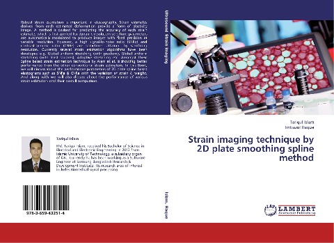 Strain imaging technique by 2D plate smoothing spline method