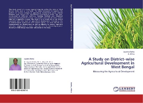 A Study on District-wise Agricultural Development in West Bengal: Measuring the Agricultural Development
