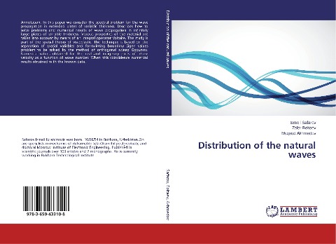 Distribution of the natural waves