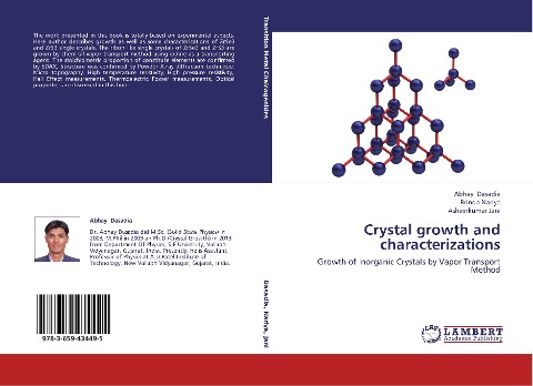 Crystal growth and characterizations: Growth of Inorganic Crystals by Vapor Transport Method