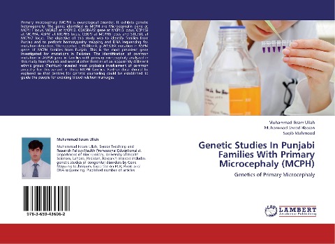 Genetic Studies In Punjabi Families With Primary Microcephaly (MCPH): Genetics of Primary Microcephaly