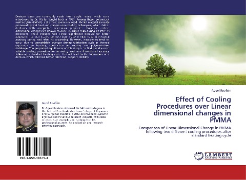 Effect of Cooling Procedures over Linear dimensional changes in PMMA: Comparison of Linear Dimensional Change in PMMA following two different cooling procedures after standard heating cycle