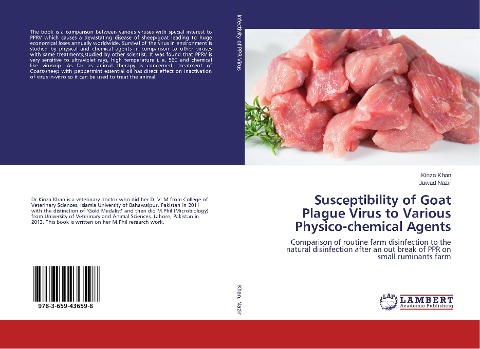 Susceptibility of Goat Plague Virus to Various Physico-chemical Agents: Comparison of routine farm disinfection to the natural disinfection after an out break of PPR on small ruminants farm