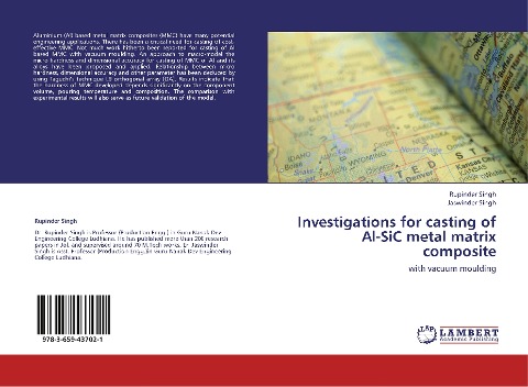 Investigations for casting of Al-SiC metal matrix composite: with vacuum moulding