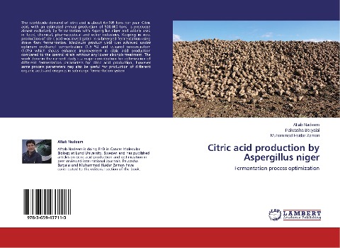 Citric acid production by Aspergillus niger: Fermentation process optimization