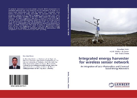 Integrated energy harvester for wireless sensor network: An Integration of Solar Photovoltaic and Chemical based Energy Harvesters