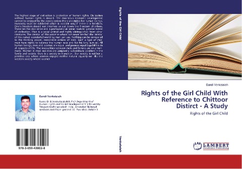 Rights of the Girl Child With Reference to Chittoor Distirct - A Study: Rights of the Girl Child