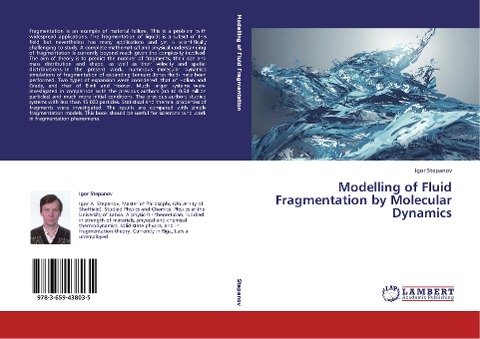 Modelling of Fluid Fragmentation by Molecular Dynamics