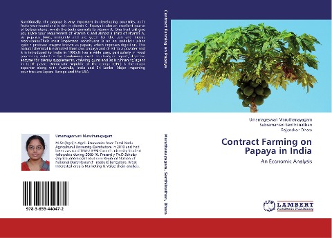 Contract Farming on Papaya in India: An Economic Analysis