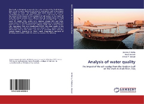 Analysis of water quality: The impact of the salt wedge from the Arabian Gulf on the Shatt Al-Arab River, Iraq