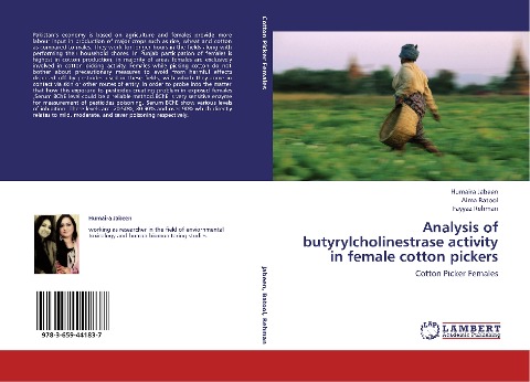Analysis of butyrylcholinestrase activity in female cotton pickers: Cotton Picker Females
