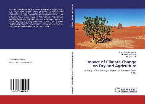 Impact of Climate Change on Dryland Agriculture: A Study in Virudhunagar District of Southern Tamil Nadu