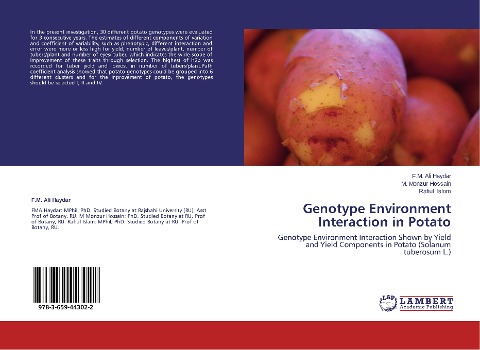 Genotype Environment Interaction in Potato: Genotype Environment Interaction Shown by Yield and Yield Components in Potato (Solanum tuberosum L.)