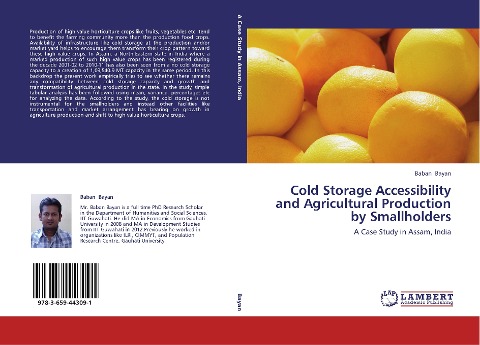 Cold Storage Accessibility and Agricultural Production by Smallholders: A Case Study in Assam, India