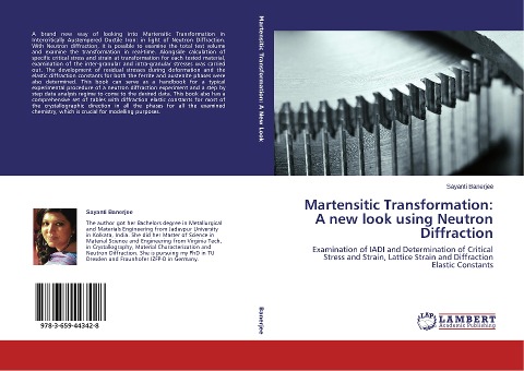 Martensitic Transformation: A new look using Neutron Diffraction: Examination of IADI and Determination of Critical Stress and Strain, Lattice Strain and Diffraction Elastic Constants