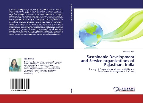 Sustainable Development and Service organizations of Rajasthan, India: A study of Corporate social responsibility and Environment Management Practices