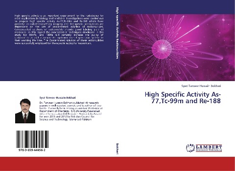 High Specific Activity As-77,Tc-99m and Re-188