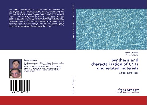 Synthesis and characterization of CNTs and related materials: Carbon nanotubes