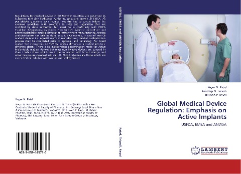 Global Medical Device Regulation: Emphasis on Active Implants: USFDA, EMEA and ANVISA
