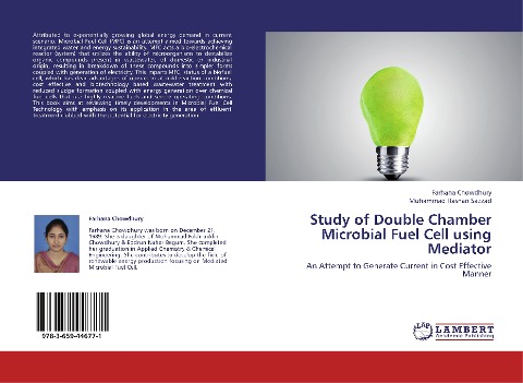 Study of Double Chamber Microbial Fuel Cell using Mediator: An Attempt to Generate Current in Cost Effective Manner