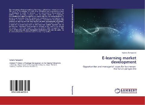 E-learning market development: Opportunities and managerial issues for businesses: the Italian perspective