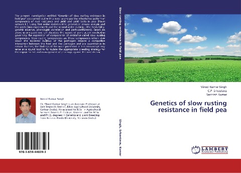 Genetics of slow rusting resistance in field pea