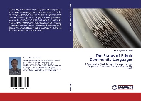 The Status of Ethnic Community Languages: A Comparative Study between Endogamous and Exogamous Families in Dodoma Municipality, Tanzania