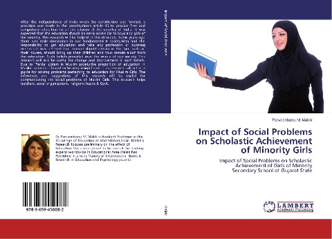 Impact of Social Problems on Scholastic Achievement of Minority Girls: Impact of Social Problems on Scholastic Achievement of Girls of Minority Secondary School of Gujarat State