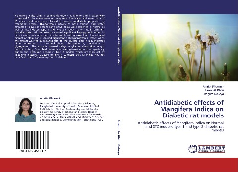 Antidiabetic effects of Mangifera Indica on Diabetic rat models: Antidiabetic effects of Mangifera Indica on Normal and STZ induced type 1 and type 2 diabetic rat models