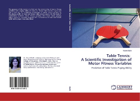 Table Tennis: A Scientific Investigation of Motor Fitness Variables: Prediction of Table Tennis Playing Ability