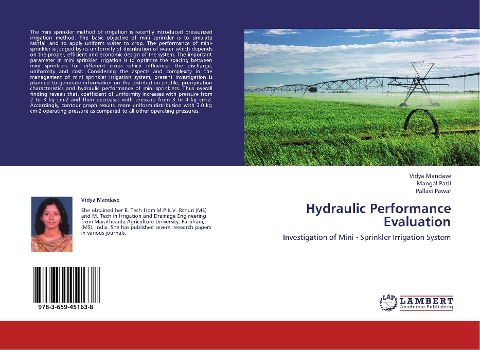 Hydraulic Performance Evaluation: Investigation of Mini - Sprinkler Irrigation System