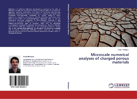 Microscale numerical analyses of charged porous materials
