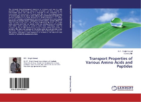 Transport Properties of Various Amino Acids and Peptides