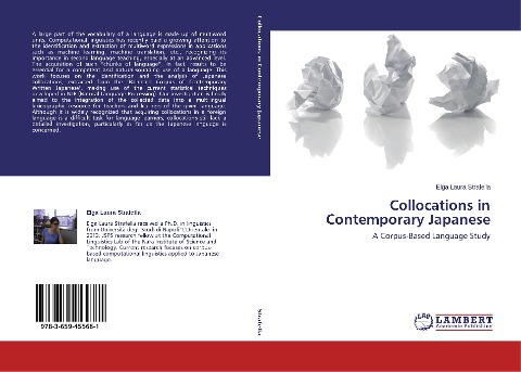 Collocations in Contemporary Japanese: A Corpus-Based Language Study