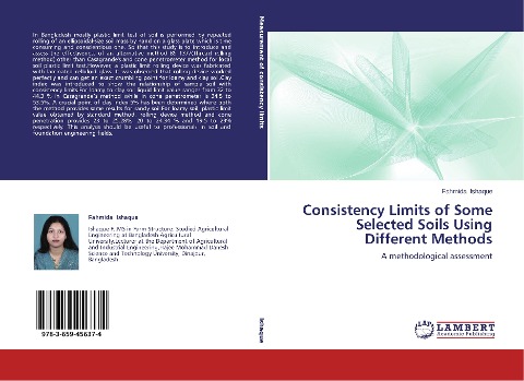 Consistency Limits of Some Selected Soils Using Different Methods: A methodological assessment