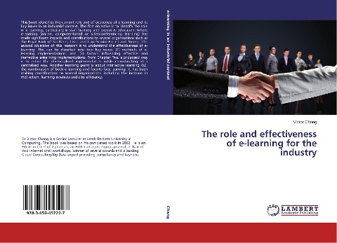 The role and effectiveness of e-learning for the industry