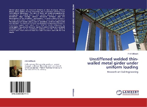 Unstiffened welded thin-walled metal girder under uniform loading: Research on Civil Engineering