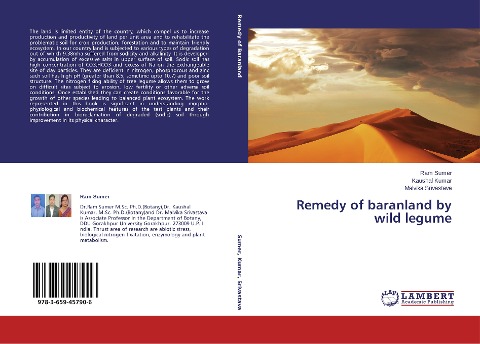 Remedy of baranland by wild legume