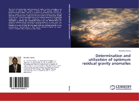 Determination and utilization of optimum residual gravity anomalies