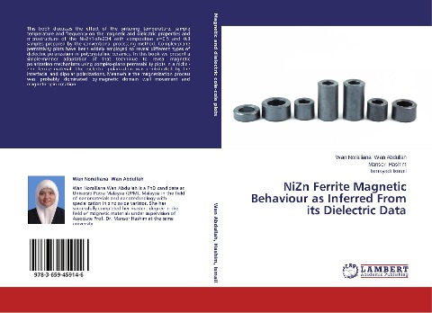 NiZn Ferrite Magnetic Behaviour as Inferred From its Dielectric Data