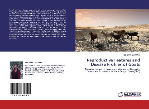 Reproductive Features and Disease Profiles of Goats: Reproductive performance and disease profiles with emphasis to mastitis in Black Bengal Goats(BBG)
