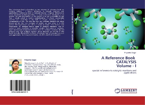 A Reference Book CATALYSIS Volume - I: special reference to catalytic reactions and applications