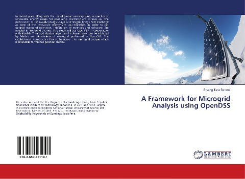 A Framework for Microgrid Analysis using OpenDSS
