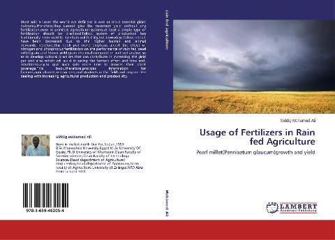 Usage of Fertilizers in Rain fed Agriculture: Pearl millet(Pennisetum glaucum)growth and yield