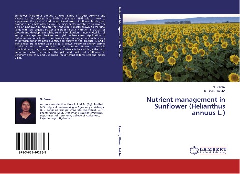 Nutrient management in Sunflower (Helianthus annuus L.)