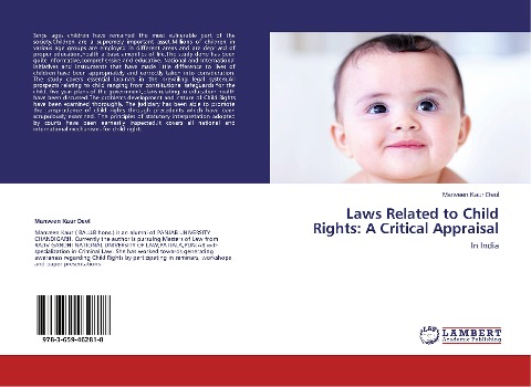 Laws Related to Child Rights: A Critical Appraisal: In India