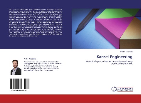 Kansei Engineering: Statistical approaches for innovation and early product development