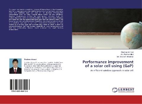 Performance improvement of a solar cell using (GaP): An efficient window approach in solar cell