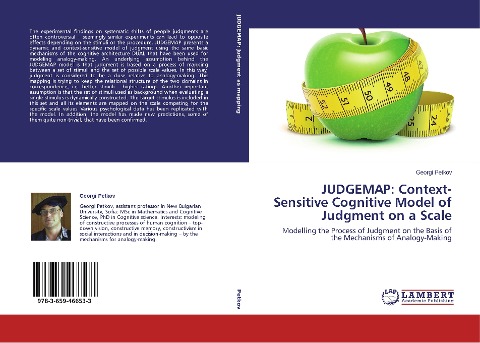 JUDGEMAP: Context-Sensitive Cognitive Model of Judgment on a Scale: Modelling the Process of Judgment on the Basis of the Mechanisms of Analogy-Making